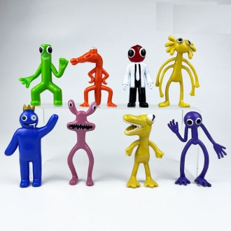 Набор игрушек фигурки Радужные Друзья Роблокс Roblox Rainbow Friends 8 шт. Киев. фото 1 Набор игрушек фигурки Радужные Друзья Роблокс Roblox Rainbow Friends 8 шт. Киев. фото 1