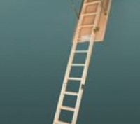 Чердачные лестницы LWS Smart изготовлена ​​из сосновой древесины высшего класса.. . фото 6