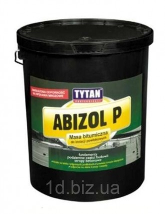 Tytan Abizol P битумная мастика для гидроизоляции 18 кг. Київ. фото 1 Tytan Abizol P битумная мастика для гидроизоляции 18 кг. Київ. фото 1