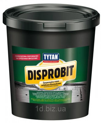 Tytan Disprobit битумно-каучук. мастика для кровли и гидроиз-ции 20кг. Київ. фото 1 Tytan Disprobit битумно-каучук. мастика для кровли и гидроиз-ции 20кг. Київ. фото 1