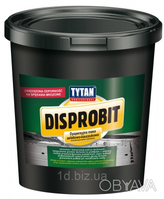 Tytan Disprobit битумно-каучуковая мастика для гидроизоляции фундаментов, ремонт. . фото 1