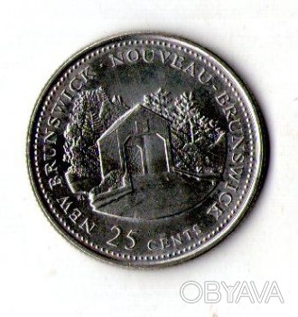 Канада 25 центів 1992 рік королева Єлизавета II №1314