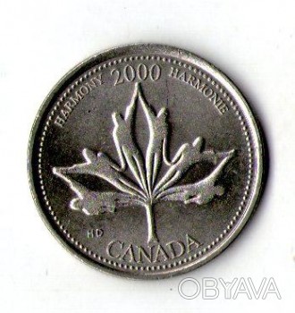 Канада 25 центів 2000 рік королева Єлизавета II №1269