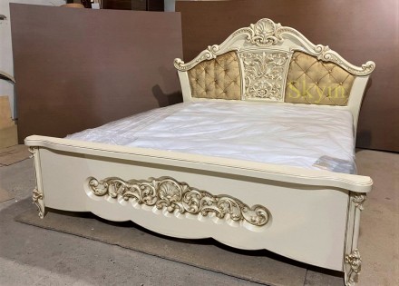 Пропонуємо шикарне ексклюзивне ліжко Кармелія в стилі Бароко.

Матеріал тільки. . фото 13