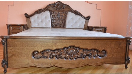Пропонуємо шикарне ексклюзивне ліжко Кармелія в стилі Бароко.

Матеріал тільки. . фото 2
