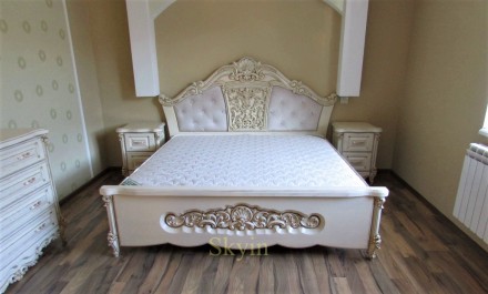 Пропонуємо шикарне ексклюзивне ліжко Кармелія в стилі Бароко.

Матеріал тільки. . фото 11