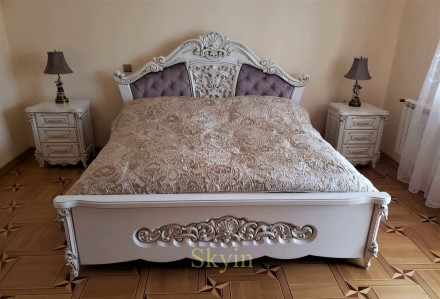 Пропонуємо шикарне ексклюзивне ліжко Кармелія в стилі Бароко.

Матеріал тільки. . фото 3