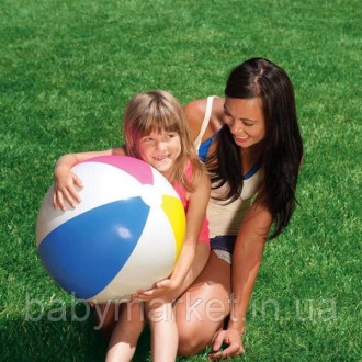 Чудовий, веселий надувний дитячий м'яч яскравого забарвлення подарує малюкам та . . фото 3