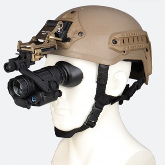 Монокуляр нічного бачення Night Vision PVS-14 4х з J-arm кріпленнями на шолом
Пр. . фото 2