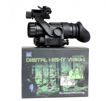 Монокуляр нічного бачення Night Vision PVS-14 4х з J-arm кріпленнями на шолом
Пр. . фото 9