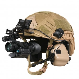Монокуляр нічного бачення Night Vision PVS-14 4х з J-arm кріпленнями на шолом
Пр. . фото 11