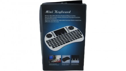  Беспроводная мини-клавиатура с подсветкой и тачпадом RII Mini i8 2.4G.. . фото 5