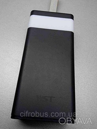Универсальный внешний аккумулятор повербанк Б/У PowerBank WST WT30 30000mAh