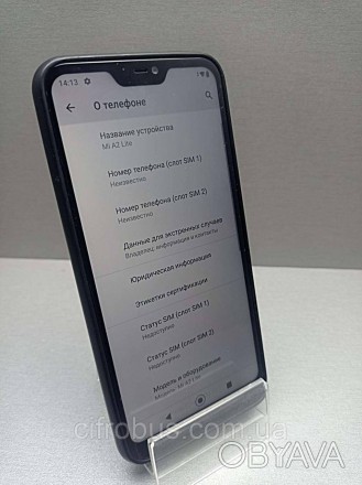 Мобильный телефон смартфон Б/У Xiaomi Mi A2 Lite 4/64Gb