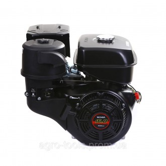 Двигун бензиновий Weima WM190F-S New (шпонка, 25 мм, 16 к. с., ручний стартер)
Д. . фото 2
