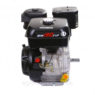 Двигун бензиновий Weima WM190F-S New (шпонка, 25 мм, 16 к. с., ручний стартер)
Д. . фото 3
