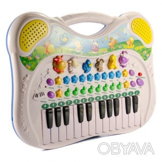 Дитяча іграшка піаніно синтезатор співаючі друзі Genio Kids PK39FY