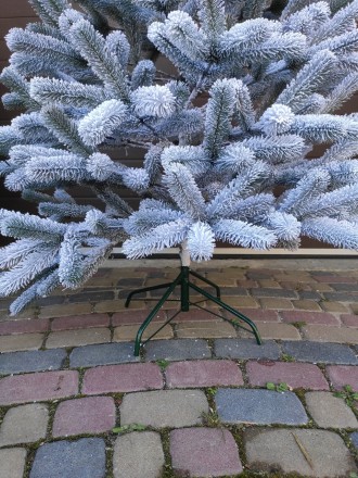 Буковельская заснеженная 2.5м литая елка искусственная ель праздничная со снегом. . фото 9
