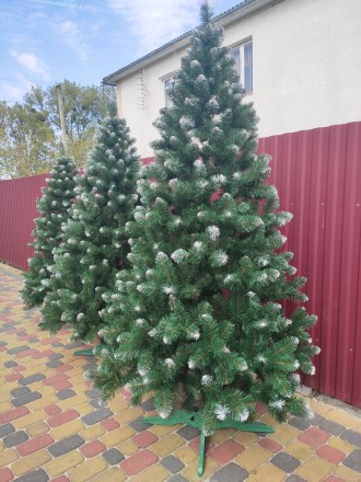 Снежная Королева 3м искусственная новогодняя елка ель с белыми кончиками
Мы пред. . фото 5