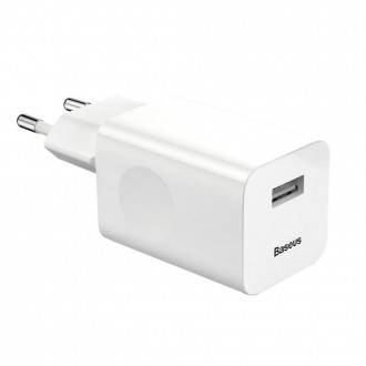 Baseus Wall Charger QC3.0 — сетевое зарядное устройство с разъемом USB, поддержи. . фото 4