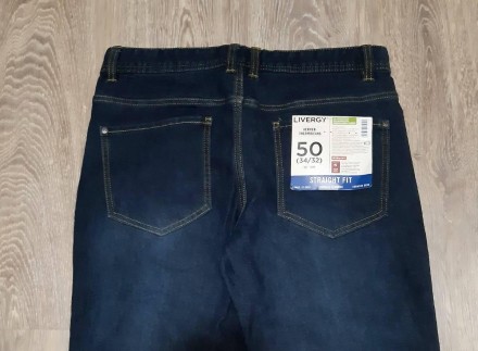 Чоловічі джинси LIVERGY 50 (34/32) . Висока якість виготовлення, особливо еласти. . фото 3