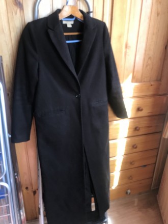 Пальто H&M-бренду-Швеция, Черного цвета- 34 размер, застегивается одной пуго. . фото 9