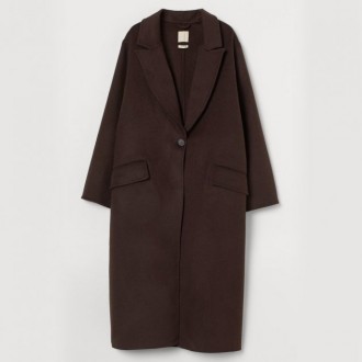 Пальто H&M-бренду-Швеция, Черного цвета- 34 размер, застегивается одной пуго. . фото 2