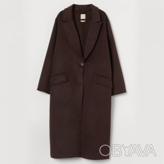 Пальто H&M-бренду-Швеция, Черного цвета- 34 размер, застегивается одной пуго. . фото 1