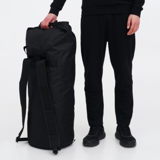 
 
 Сумка-рюкзак баул 105л чорна від бренду UkrCossacks – це зручний та функціон. . фото 10