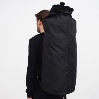 
 
 Сумка-рюкзак баул 105л чорна від бренду UkrCossacks – це зручний та функціон. . фото 8