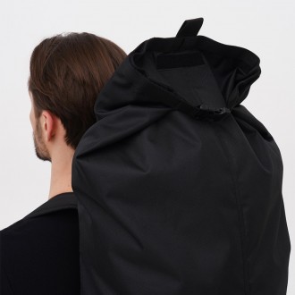 
 
 Сумка-рюкзак баул 105л чорна від бренду UkrCossacks – це зручний та функціон. . фото 7