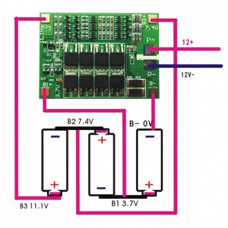 
	Контроллер заряда NLY-3c-V3.0 предназначен для зарядки и защиты литий-ионных э. . фото 3