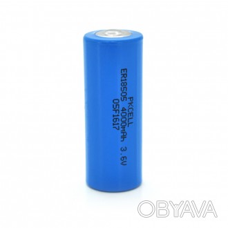 
	Батарейка литиевая PKCELL ER18505 - неперезаряжаемая батарейка, которая имеет . . фото 1