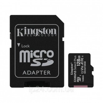 Карта пам'яті microSDXC Kingston 128GB Canvas Select Plus знадобиться насамперед. . фото 2