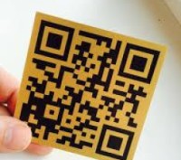 QR-код на пам'ятник надгробі — це табличка з металу. Київ. фото 1 QR-код на пам'ятник надгробі — це табличка з металу. Київ. фото 1