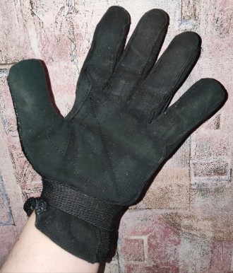Тактические перчатки, страйкбол, пейнбол, размер-XL, ширина-11см, средний палец-. . фото 3