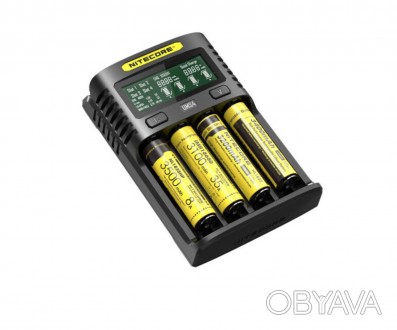 
	Зарядное устройство Nitecore UM4 для различных типов аккумуляторов с информаци. . фото 1