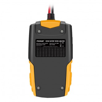 Тестер автомобильного аккумулятора FOXSUR 12/24 3-200А Orange
Предназначен для т. . фото 7
