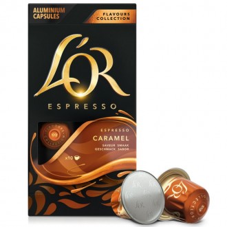 Кофе в капсулах Nespresso L`OR Espresso Caramel 10шт. Киев. фото 1 Кофе в капсулах Nespresso L`OR Espresso Caramel 10шт. Киев. фото 1