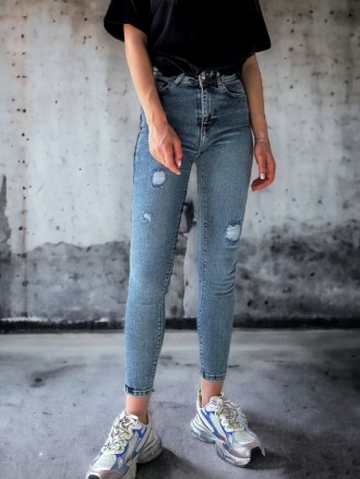 
 
 Женские стрейчевые джинсы синего цвета
Замеры:
26 (XS)
Обхват талии: 62-64см. . фото 2