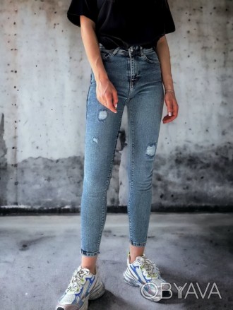 
 
 Женские стрейчевые джинсы синего цвета
Замеры:
26 (XS)
Обхват талии: 62-64см. . фото 1