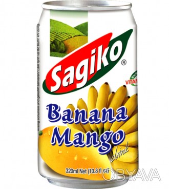 Попробуйте наш освежающий напиток с вкусом вкусного банана с манго! Sagiko - это. . фото 1