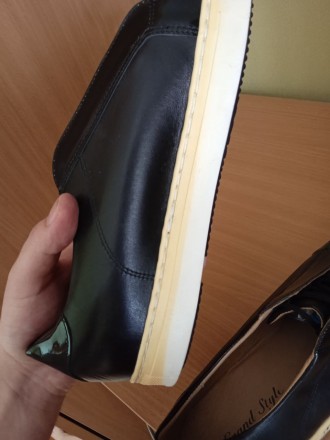 Продам мужские туфли (Слипоны)
Производство Украина 
Новые
Есть нюанс подошва. . фото 6