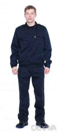 Костюм охранника состоит из стандартного комплекта: куртка и брюки. Рекомендуетс. . фото 1