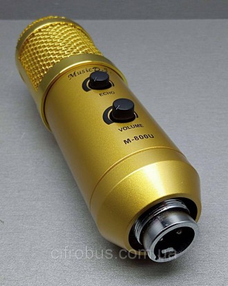 Микрофон Kronos M-800U – является конденсаторным и предназначен для работы в сту. . фото 5
