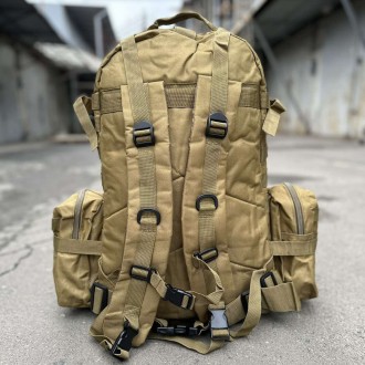 Тактичний рюкзак військовий з підсумками рюкзак ВСІ з системою MOLLE 
Матеріал: . . фото 10