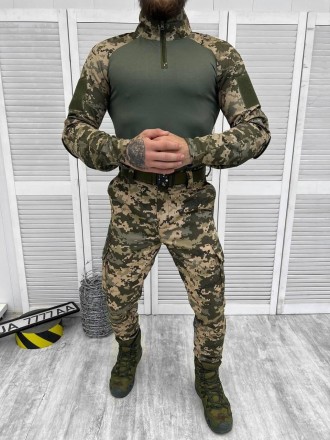 Військова форма ЗСУ тактичний костюм трійка сорочка убакс кітель та штани 176
кі. . фото 5