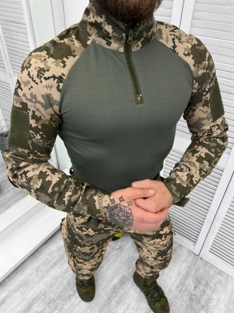 Військова форма ЗСУ тактичний костюм трійка сорочка убакс кітель та штани 176
кі. . фото 7