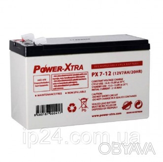 Аккумуляторная Батарея Power-Xtra PX7-12(28W) - надёжный электрический компаньон. . фото 1
