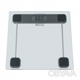 Весы напольные электронные стеклянные ECG OV 137 Glass
 Напольные электронные ве. . фото 1